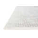 Shenade Geometric Handmade Silver/Sky Area Rug