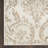 Cristiaan Damask Machine Woven Polypropylene Area Rug in Beige-132476769