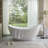 68" x 30" Freestanding Soaking Acrylic Bathtub