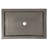 Eden Bath 15'' Concrete Rectangular Bathroom Sink-49662625