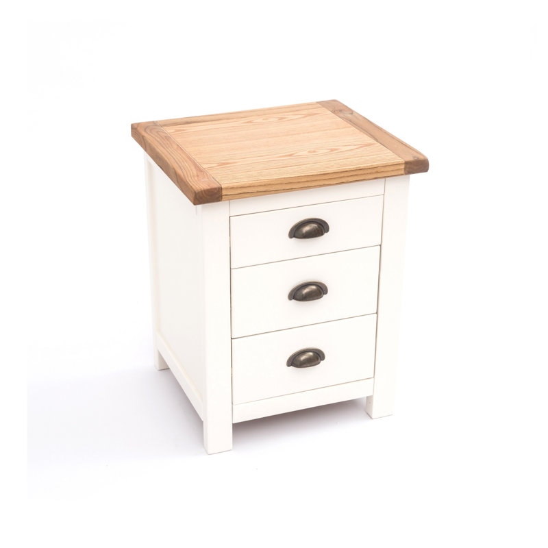 Peter 45cm W Plywood / Laminate Board Bedside Table