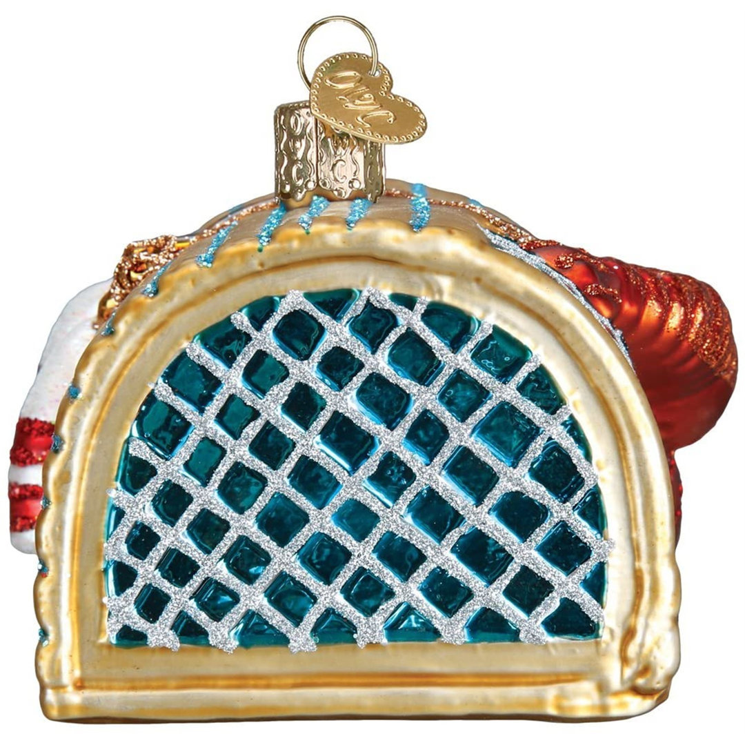 Lobster Trap Hanging Figurine Ornament Old World Christmas