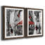 «Rainy Paris I», ensemble de 2 reproductions d'art-428707253-428707209-428707261