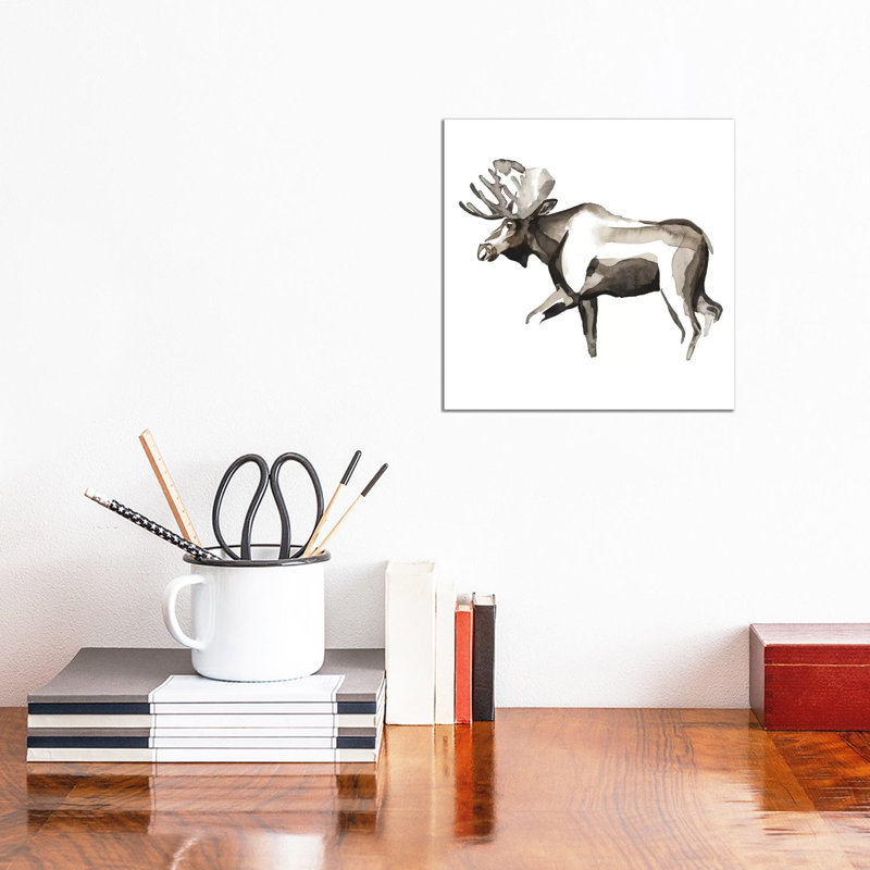 Watercolor Woodland III by Grace Popp - Wrapped Canvas Print, 30.48 cm H x 30.48 cm W