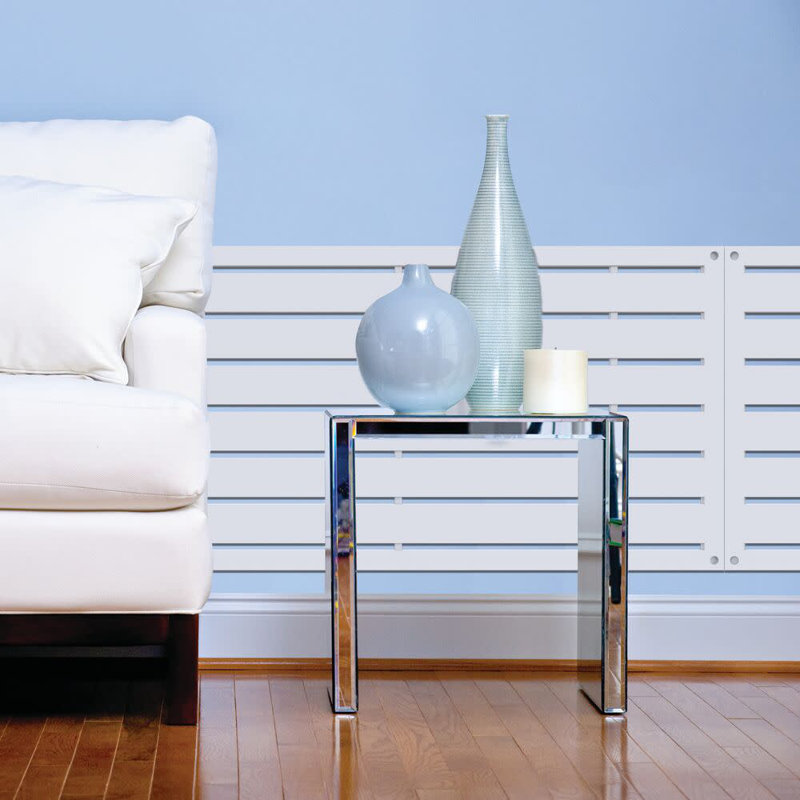 White Polymer 2x4 ft. Decorative Screen Panel