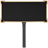 New Yorker 2-Line Lawn Address Sign