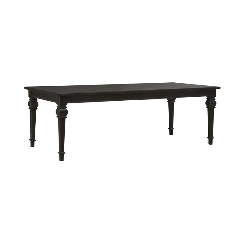 Trelawny Rectangular Dining Table w/ 18" Self-Storing Leaf