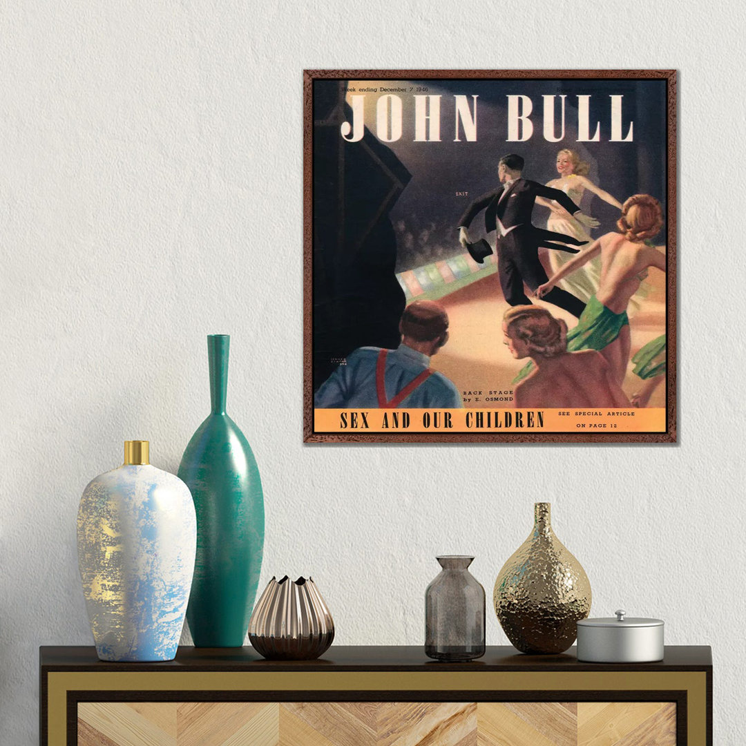 1946 John Bull Magazine Cover by The Advertising Archives - Gallery-Wrapped Canvas Giclée on Canvas