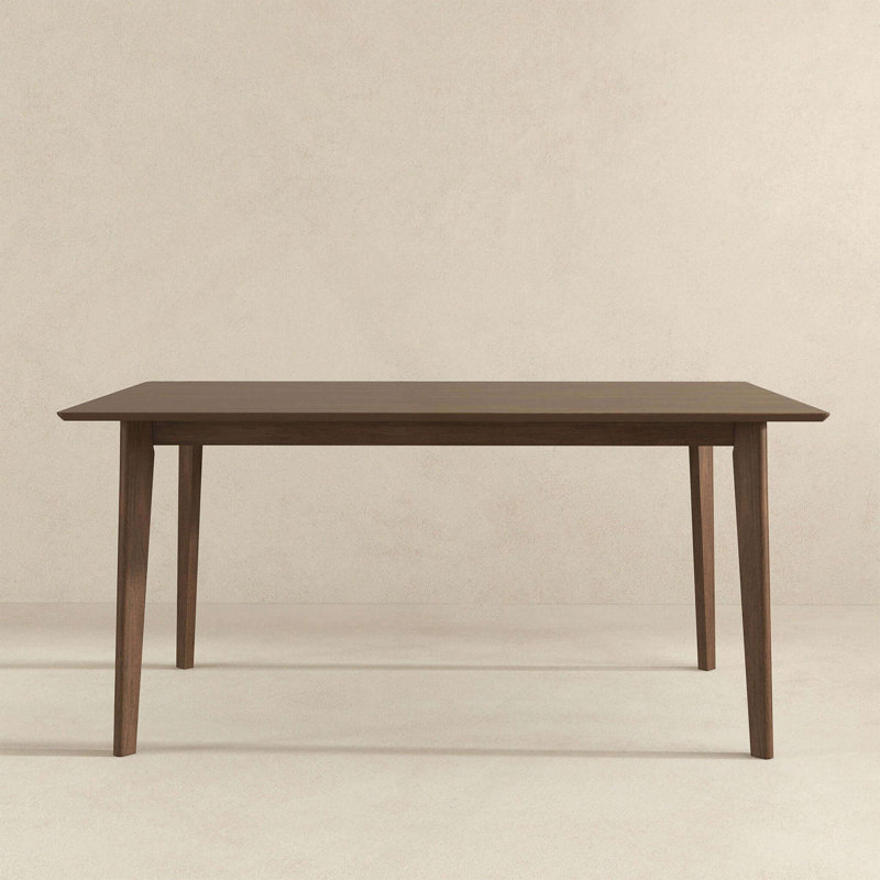 Carlos Solid Wood Dining Table And 4 Side Chairs