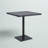 Saville Outdoor Faux Teak Dining or Patio Table with Poly Slats-1225780828