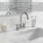 Double Handle  High-Arc Centerset RV Bathroom Faucet(Set of 2)-128613793