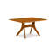 Audrey Extendable Solid Wood Trestle Dining Table-81263411-81263418