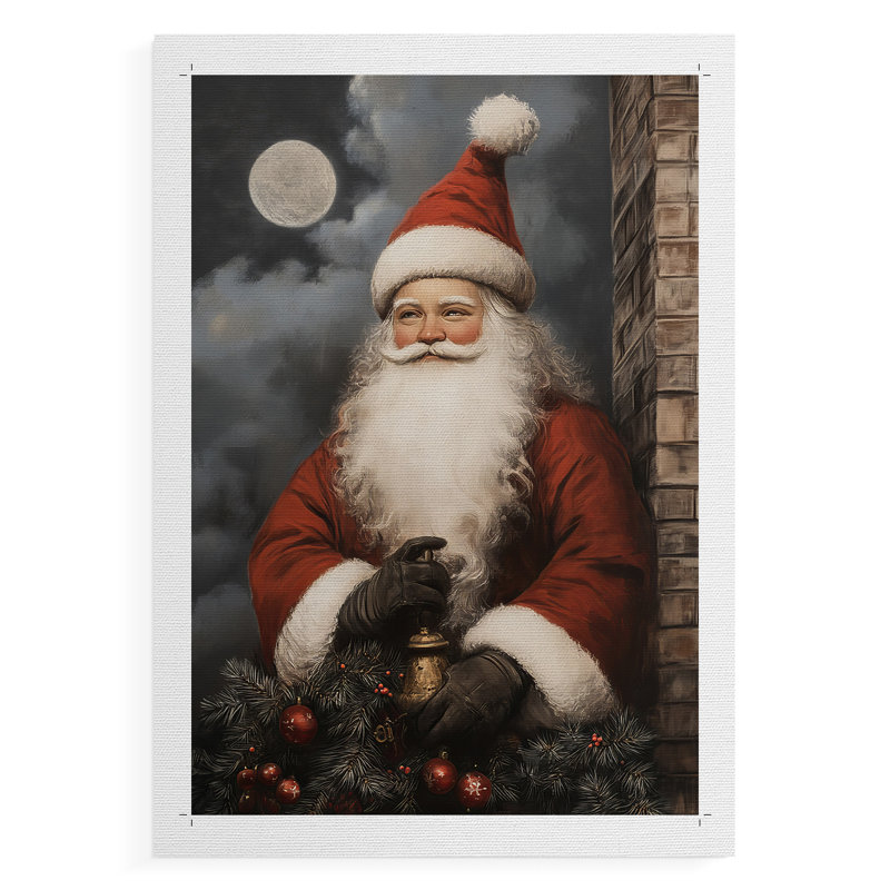 Art des Fêtes de Noël - Série 2-CLII - Impression sur toile seulement - NON-CADRE, H 12 po x l 8 po