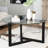 Bueso Glass Top Coffee Table-1436575415