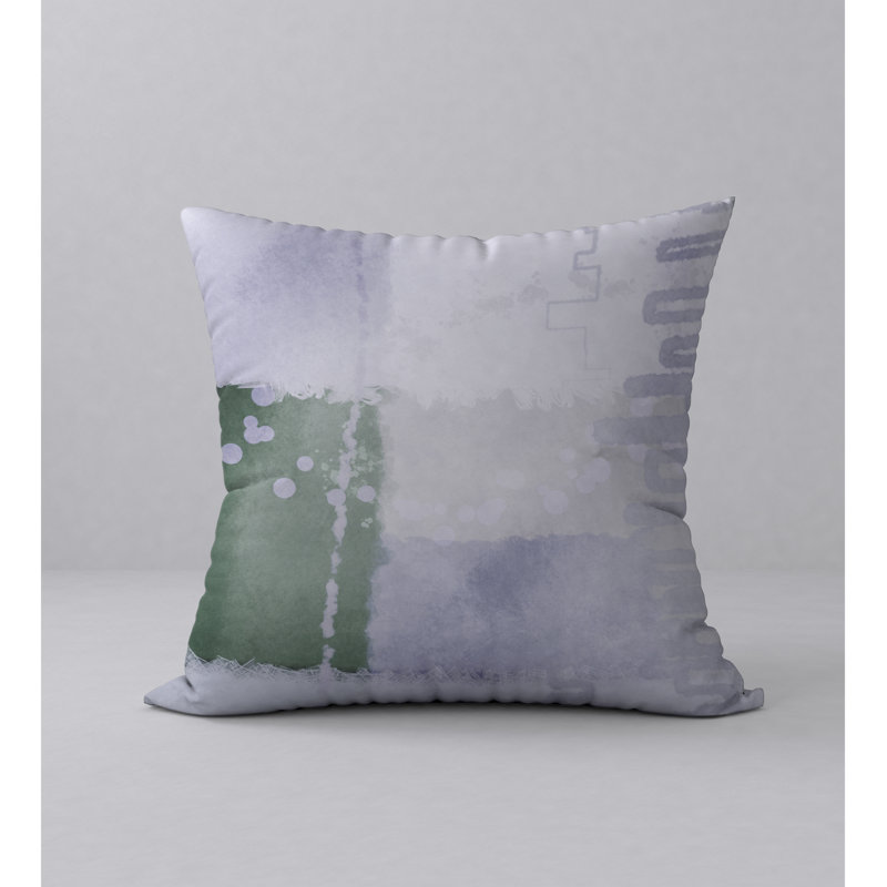 Housse de coussin décorative carrée et insert, 20 po X 20 po