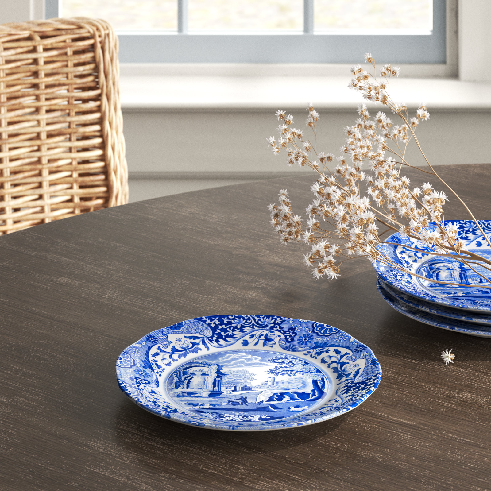 Spode Blue Italian Salad Plate