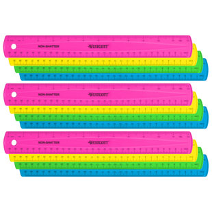 Shatterproof Ruler (Set of 12)