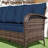 3-person Patio Rattan Sofa With Wide Armrests-1801072870