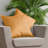 Faux Linen Square Throw Pillow Cover Set-1956192434