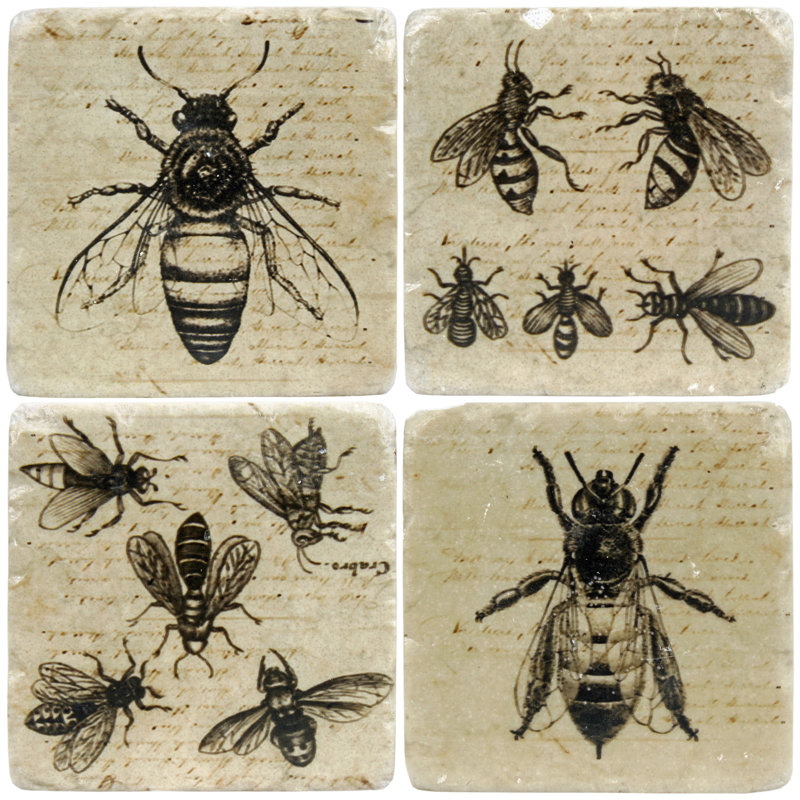 Bees Coaster