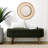 Ottoman Oval Storage Bench,Rubber Wood Legs-610938304