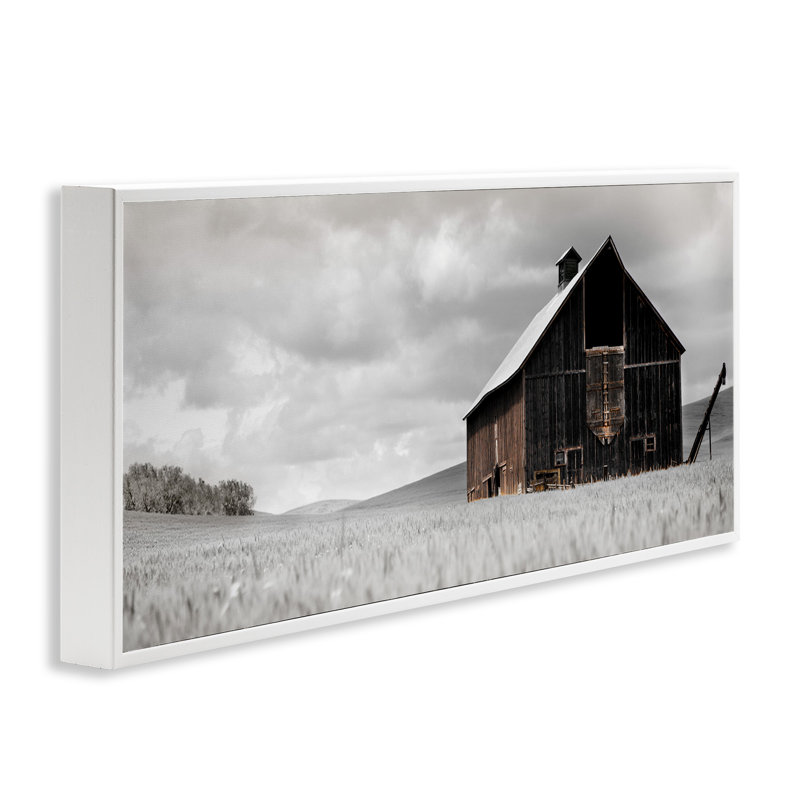 «Bb-151», impression de grange rustique encadrée sur bois par Danita Delimont, Giclée encadrée blanc bord de mer