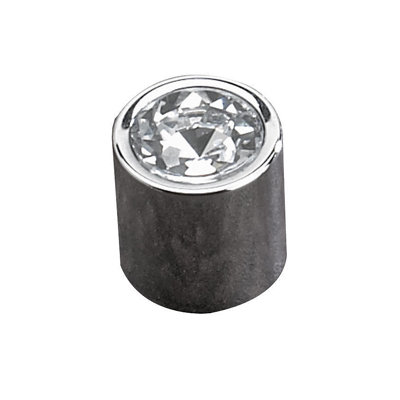 Swarovski Crystal Collection 11/16" Diameter Cylindrical Knob