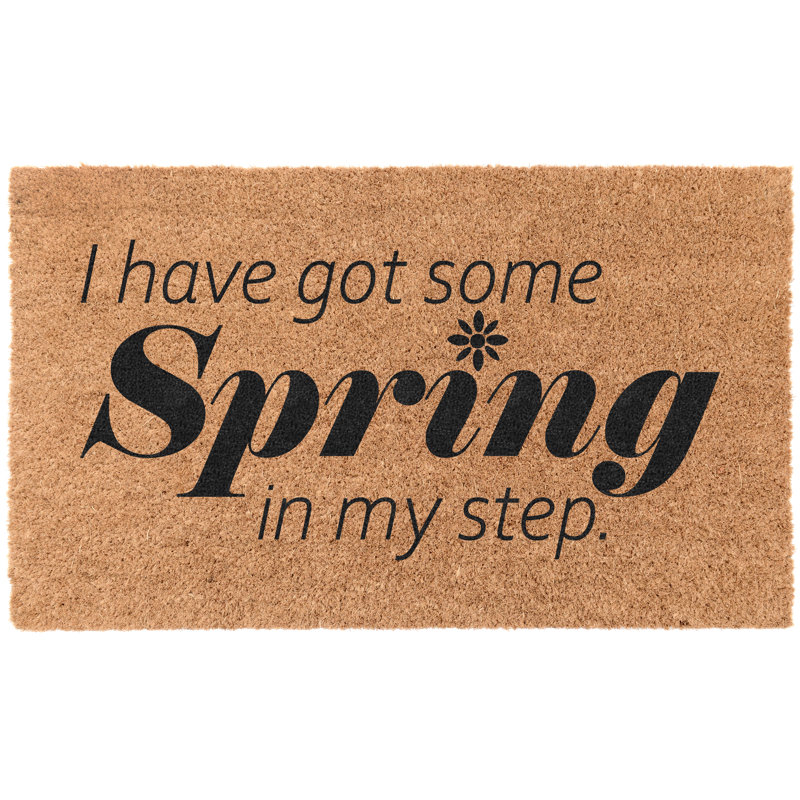 Fleurizard Non-Slip Outdoor Doormat