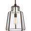 Luminaire suspendu cylindrique 1 lumière