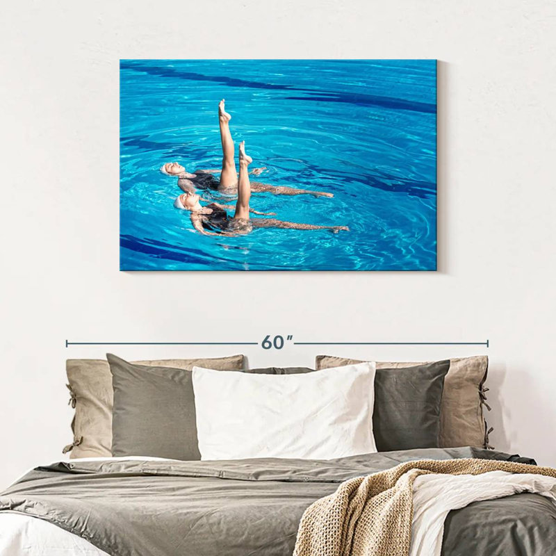 Sireci Synchronized Swimmers, 30" H x 45" W