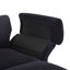 Canapé moderne [VIDÉO / Nouveau] Canapé modulaire à assise profonde, canapé Comtable Cloud avec repose-pieds, canapé causeuse, canapé modulaire rembourré en velours côtelé 85,8 po, appartement, studio, noir bureau.-1919627221
