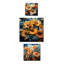 Riqui - Grande horloge verticale tournesols
