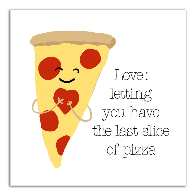 Dernier slice de pizza Mccollough, H 20 po x l 20 po x P 1,25 po