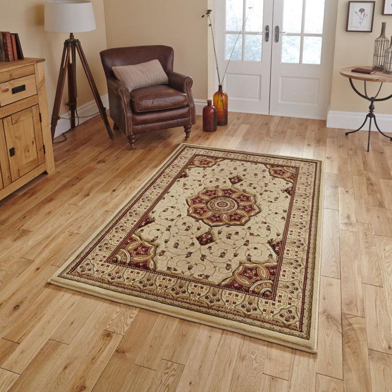Heritage area rug Machine Woven Cream, Rectangle 280cm x 380cm