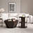 Octagonal Log Color  Rubber Wood Set Of Two Coffee Table, Coffee Table, Living Room Bedroom(Set Of Two Pieces)-886652435
