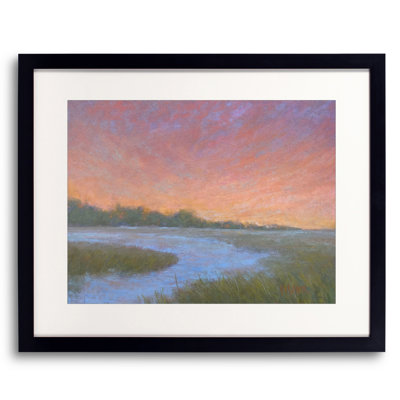 Morning's Glow Print by Dina Gardner
