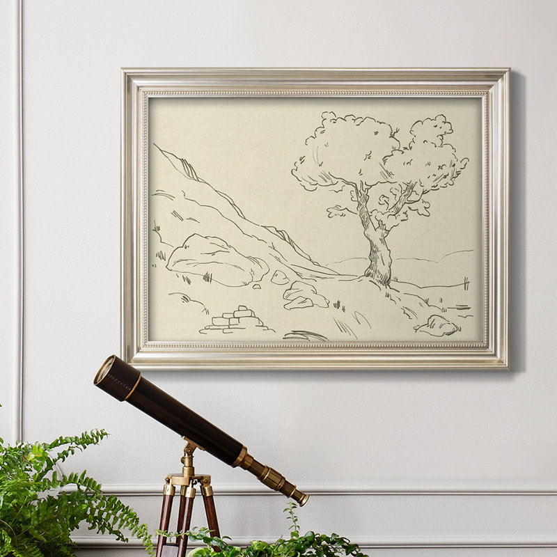 Chêne Christchurch I - reproduction d'art sur toile, L 32 po x H 23 po