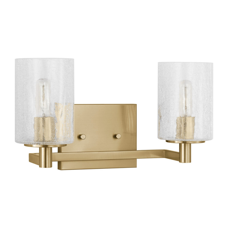 Parker Two Light Wall / Bath from Generation Lighting , 2, Satin Bronze