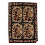 Wool Floral Area Rug