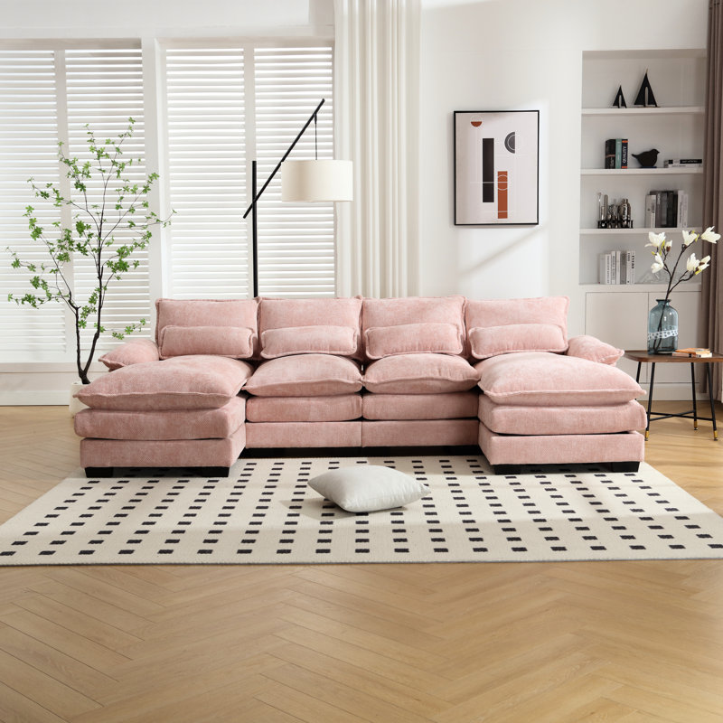 Fauteuil et demi Agastya, Rose