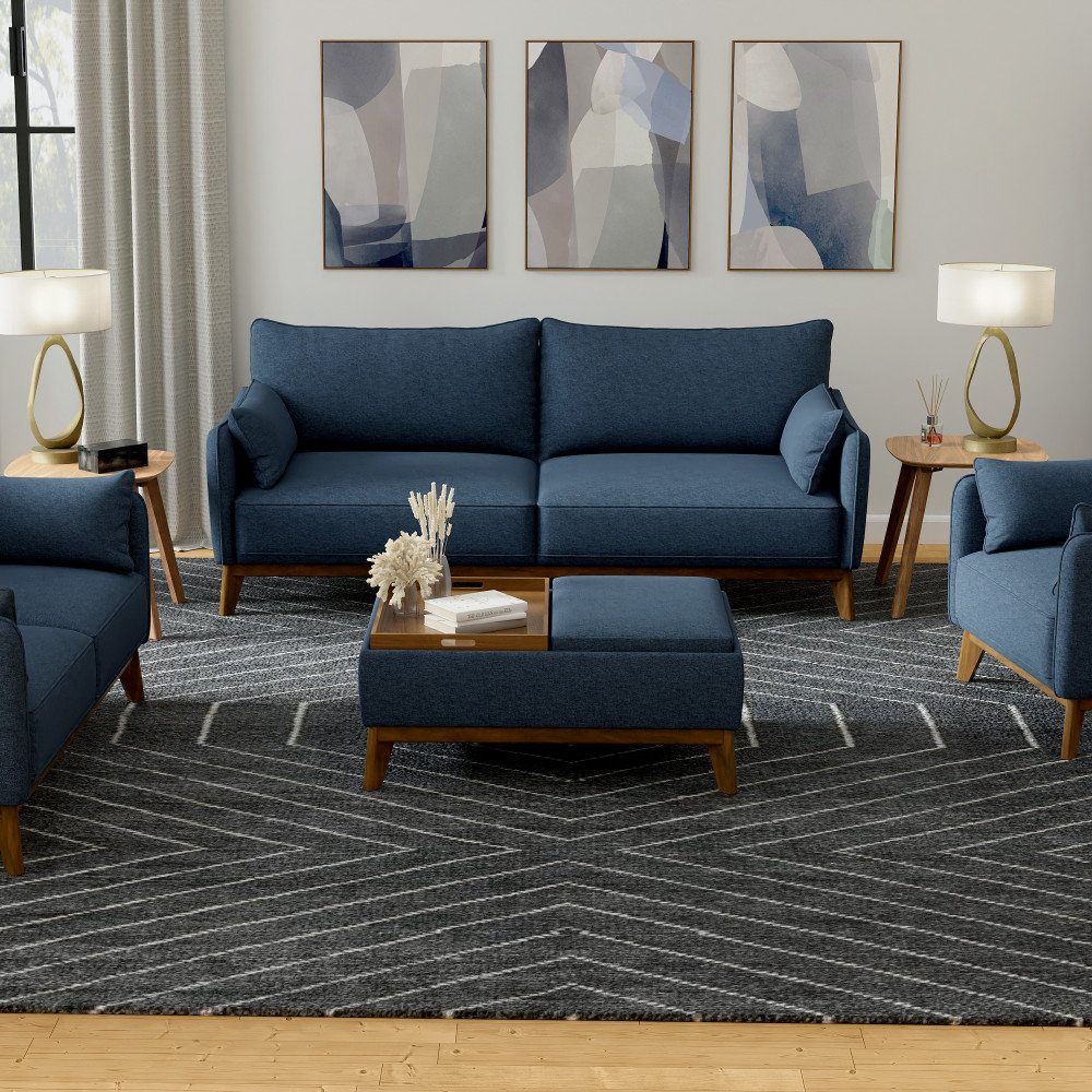 Rudi 84'' Upholstered Sofa