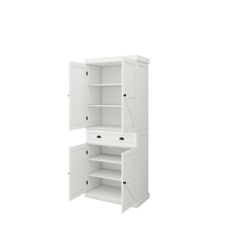 71" Kitchen Pantry Storage Cabinet