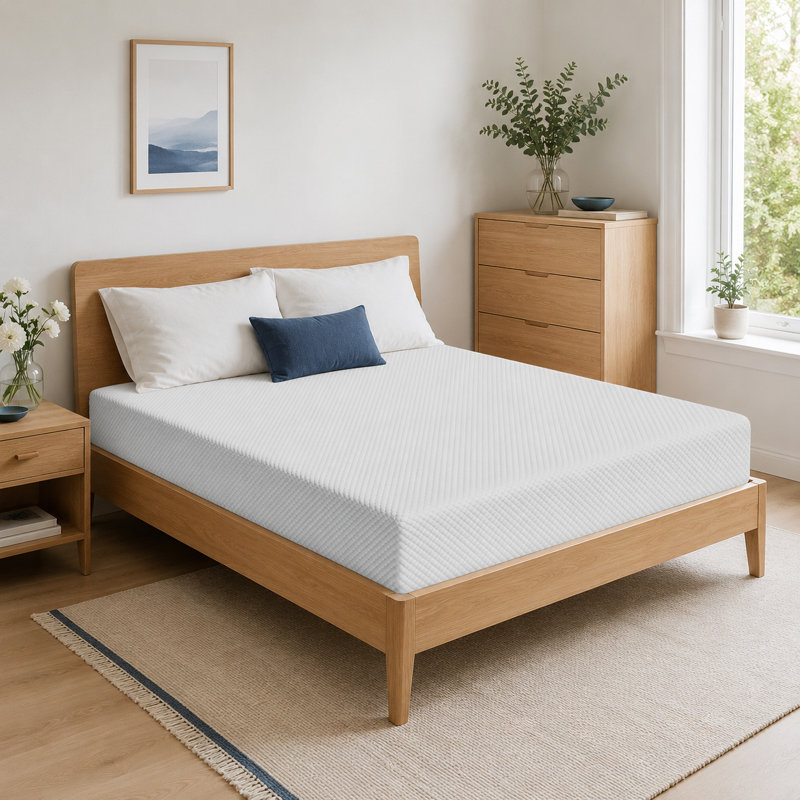 Essential Medium Comfort Gel Memory Foam Mattress, European Double (140 x 200 cm)