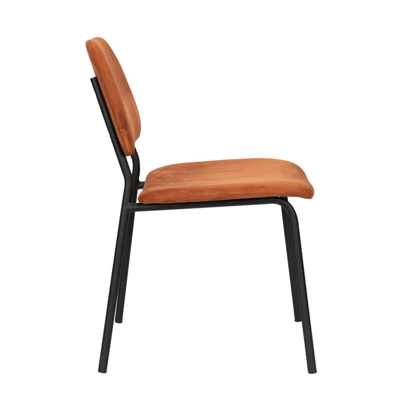 Darby Upholstered Dining Chair, Brown