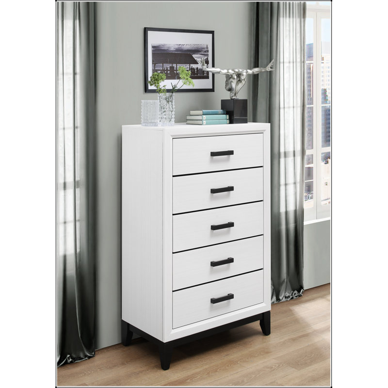 Commode blanche Mirage
