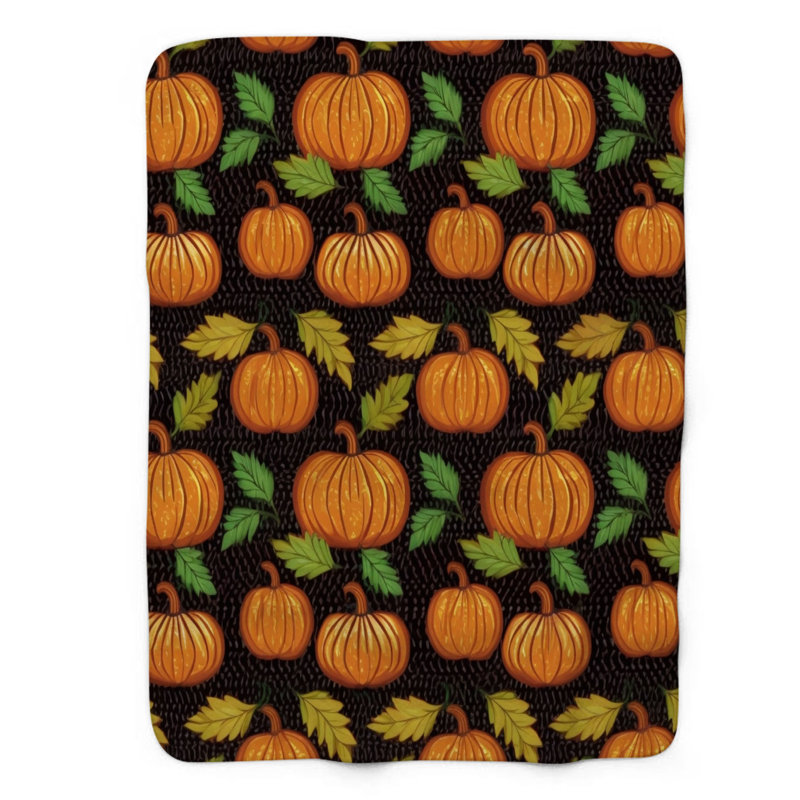 Threaded Gourds - 1 pièce Sherpa Premium Couverture 0087, L 60 po x L 80 po