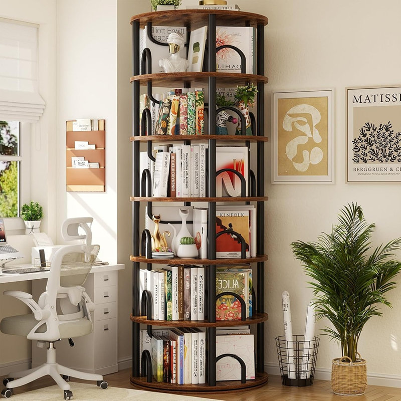 Bibliothèque pivotante 360 °