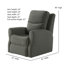Fauteuil inclinable Fame-124342770-124342774