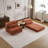 Boneless Modular Sectional Sofa (Orange)-1598852575