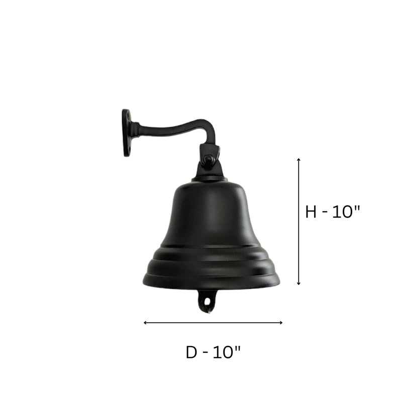Rosehill Copper Wall Decor, Black, 10cm H X 10cm W X 10cm D